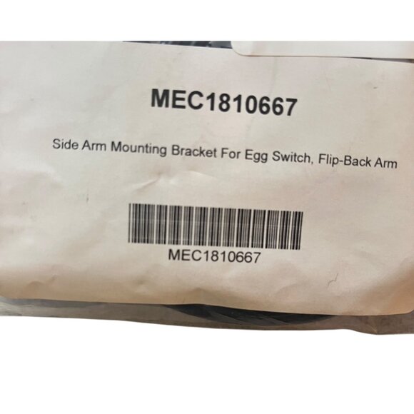Wheelchair Side Arm Mounting Bracket For Egg Switch, Flip-Back Arm MEC1810667 - Picture 2 of 3